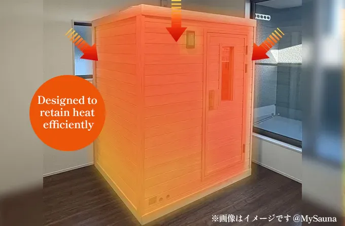 Excellent heat retention
